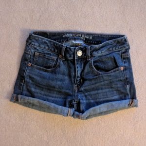 AE Super Stretch Midi Short, Size 6